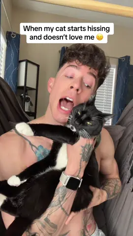 Tough love, I guess 🥰🐱##fyp #cat 