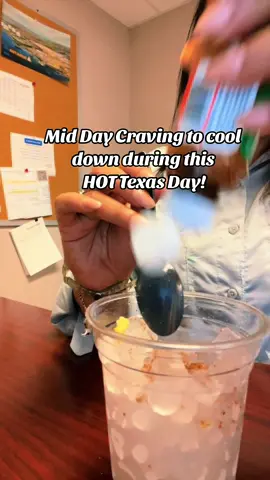 Mid day snack #middayvibes #cravings #tajin #lemon #crunchyice #latina #hispanic #hotday #texas #tgif #poolday #iykyk #fy #texasheat 