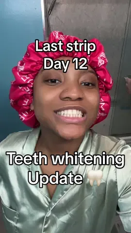 12 days using the crest 3d whitening strips. Loving the results ✨#foryou #fypシ゚viral #contentcreator #teethwhiteningkit #whitestripes #whiteningteeth #crest #crestwhiteningstrips 