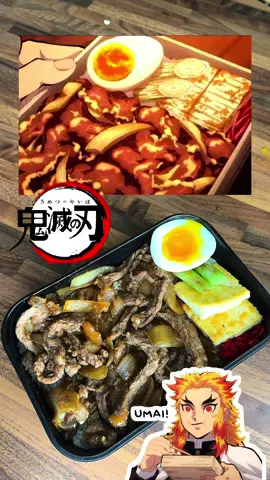 Rengoku’s bento box 🍱 いただきます 🙏🏻 Did you like the last episode ? #kimetsunoyaiba #demonslayer #anime #manga #japan #animefood #food #Recipe #rengoku #bento #いただきます #いただきましすipe #capcut 