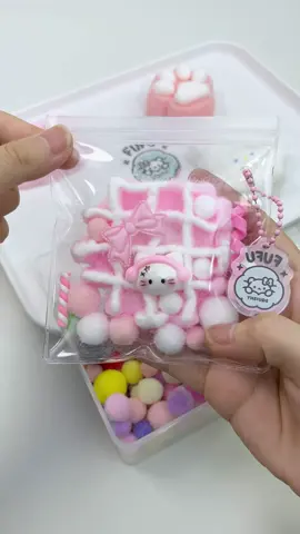 Pack a waffle squishy together #handmade #fufusquishy #fry #tabasquishy #squishy