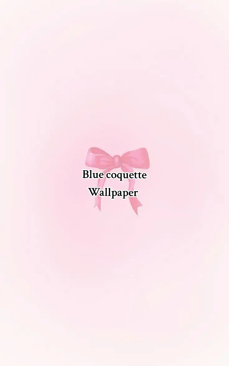 Blue coquette wallpaper #fyp #fypシ #blue #wallpaper #coquette 
