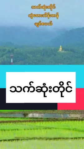 သက်ဆုံးတိုင်#တွံတေးသိန်းတန် #ချစ်စပယ် ##foryou #foryoupage #tiktok #မြန်မာသံစဉ်မြတ်နိုးသူများအတွက်🍎 