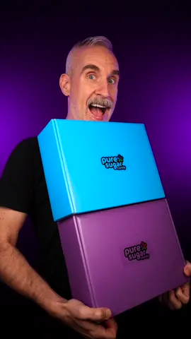 Unboxing weird and crazy candy I got from @Pure Sugar Candy #candyasmr #asmrcandy #candytok #blueraspberry 