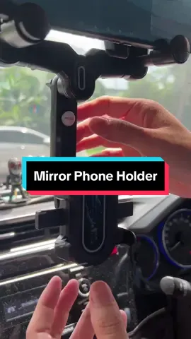 360°Rotatable Retractable Car Phone Holder Car Rearview Mirror Phone Holder Phone #tiktokshop #phoneholder #carphoneholder #bestcarphoneholder 