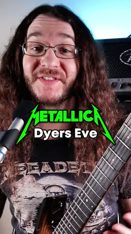 Metallica - Dyers Eve #guitar #guitarlessons #metal #thrashmetal