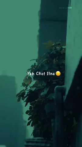 lagte rehte he chot🥲🖤🤕 #foryou #foryoupage #lyrics #lyricsvideo #trending #goviral #sayari #sadsayari  #music_lover0129