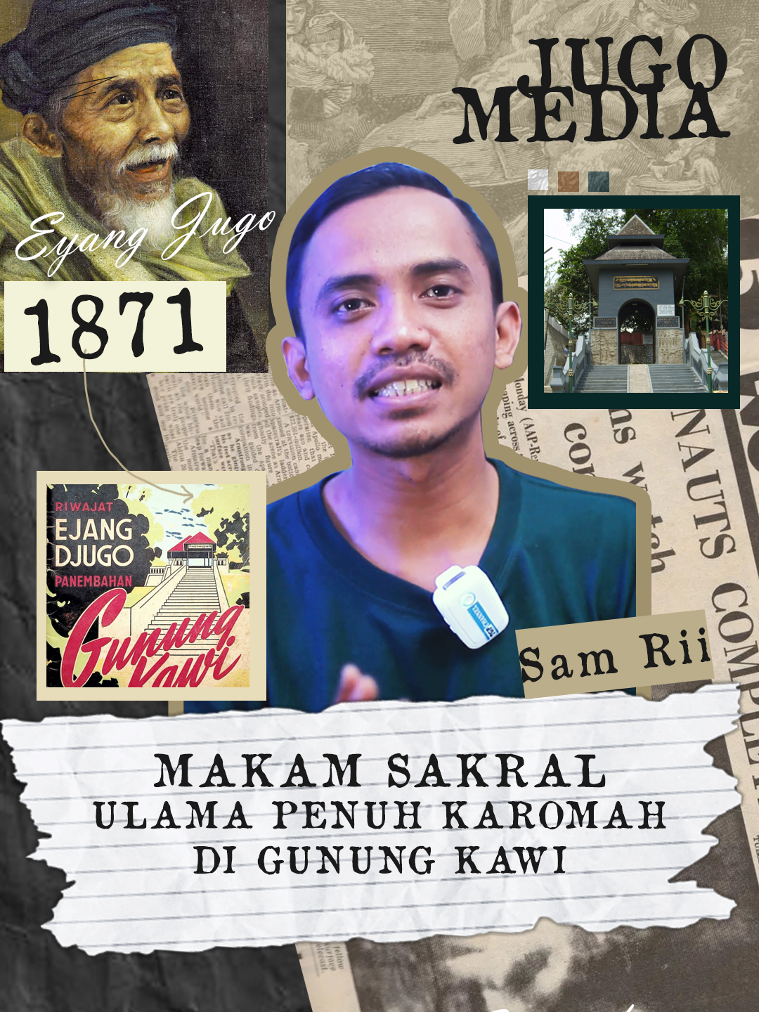 Apa yang kalian fikirkan tentang Gunung Kawi? Yaa pasti yang ada dibenakmu adalah pesugihan. Padahal mereka salah mempresepsikan pesarean yang ada di kaki Gunung Kawi. Pesarean atau Makam itu milik ulama yang juga guru spiritual Pangeran Diponegoro yaitu Kyai Zakariya II atau dikenal dengan eyang Jugo. Bagaimana peran besar Mbah Jugo dan keterkaitan beliau dengan Gunung Kawi? Sumber Gambar : @pesareangunungkawi  Support by @tgp_channel  #gunungkawi #pesareangunungkawi #kawi #pesareanmbahjugo #jugo #eyangjugo