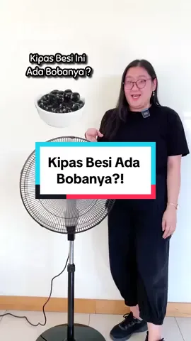 Kipas besi ada bobanya? Eits bukan boba yang di minuman ya. Boba yang disini itu yang ada di kipas angin besi TIF 1801 SN. Boba itu kepanjangan dari Bola Besi Ajaib yang buat angin dari kipas ini semakin dahsyat tapi smooth pergerakannya! Yuk miliki sekarang juga kipas ini 🥰🥰  #BanggaCosmos #kipasbesicosmos #kipaskenceng 
