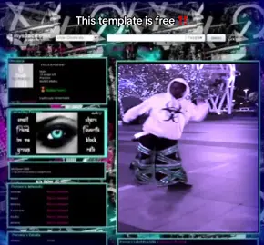 Try this new template! ☢️ #CapCut #myspace #oldinternet #fyp #viral #nostalgia #y2k #melbourneshuffle #shuffledance #yabujin #foryou #hardstyle #trance #aesthetic 