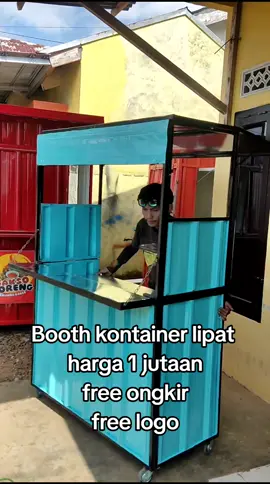 Booth kontainer lipat cuma 1jutaan. free ongkir, free logo warnanya bisa request. minat japri wa #boothjualan1jutaan #boothkontainer2jutaan #boothcontainermurah #boothkontainermurah #boothkontainerkekinian #boothkontainerunik #boothkontainer #boothkontainerbengkulu #boothkontainerpalembang #boothkontainerjawatimur 
