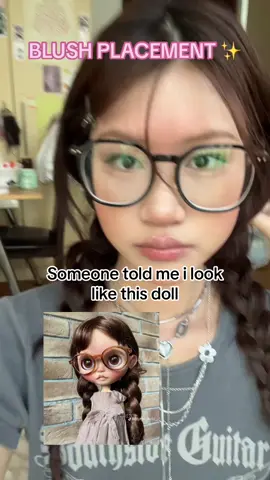 Dolly blush #blushplacement #blythedoll #peripera #4u2 @4U2Thailand 
