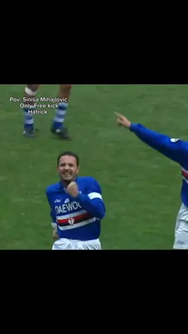 Siniša Mihajlović💀 #freekick #hattrick #sinišamihajlović 
