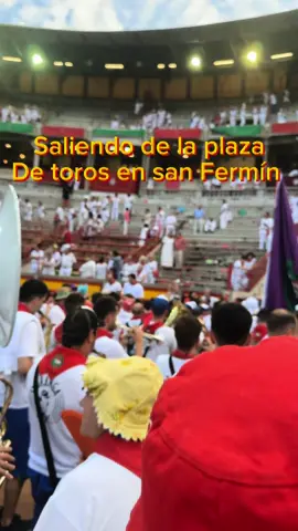 No te imaginas el ambiente #viral #goviral #sanfermin #fiestas #navarra #pamplona #plaza #peñas #fyq #fyp #gente #feliz #tiktok #parati #disfrutar 