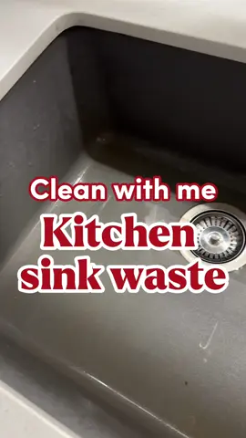 This is your sign to deep clean your kitchen sink waste. We learned this on TikTok and was absolutely grossed out 🤢🤮 #sghomes #sginterior #tiktok #LearnOnTikTok #kitchen #cleaning #fyp 