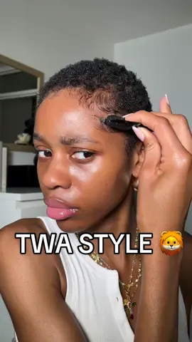 Plot twist 🤭 #pixie #pixiecut #bigchop #naturalhair #4chair #twahairstyles #shortnaturalhair #fyp 