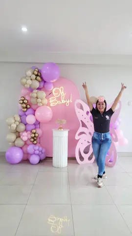 Decoracion de Mariposa🎈 #ballonsdecorations #ballonsparty #arcodeglobos #globosmaku #maku 