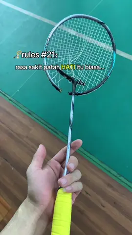 Anak badminton relate gak ? #badminton #raketpatah #badmintontiktok #badmintonstory #badmintonlovers 