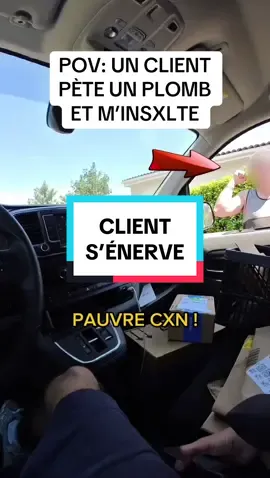 Regardez jusqu’à la fin comment il pète un cable 😂 #pourtoi #livreur #livreuramazon #amazon #fyp #colis #livraison #delivery #deliveryman #deliverydriver #amazondeliverydriver #amazondelivery 