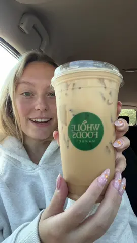 come get a coffee with me☕️☕️ @Whole Foods Market                                                                                                               #fyp #coffee #honeyvanillalatte #icedcoffee #fypツ #wholefoods #foryou #comewithme 