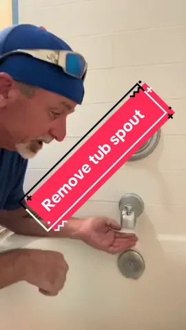 Remove tub spout #jmg8tor 