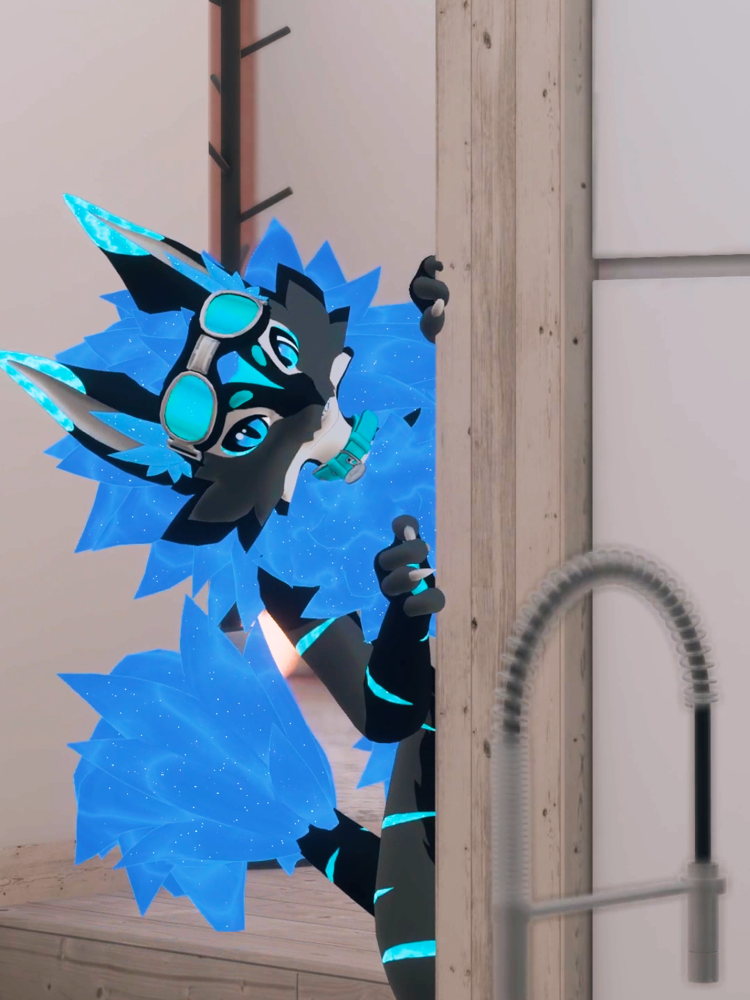 Me when food- #furry #furryfandom #vr #vrc #vrchat #vrchatmemes #vrchatfunny #meme #memes #funny #vtuber #short #shorts #unexpected