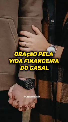 @CASAL NA BIBLIA  Segui esse perfil para edificar sua vida conjugal.  #OraçãoFinanceira #BênçãosFinanceiras #Prosperidade #CasalCristão #VersículosBíblicos #Fé #PromessasDeDeus #SabedoriaFinanceira #DeusProverá #Filipenses419 #Deuteronômio818 #Provérbios39-10 #Salmos13 #VidaPróspera #CasalFiel #DeusNoControle