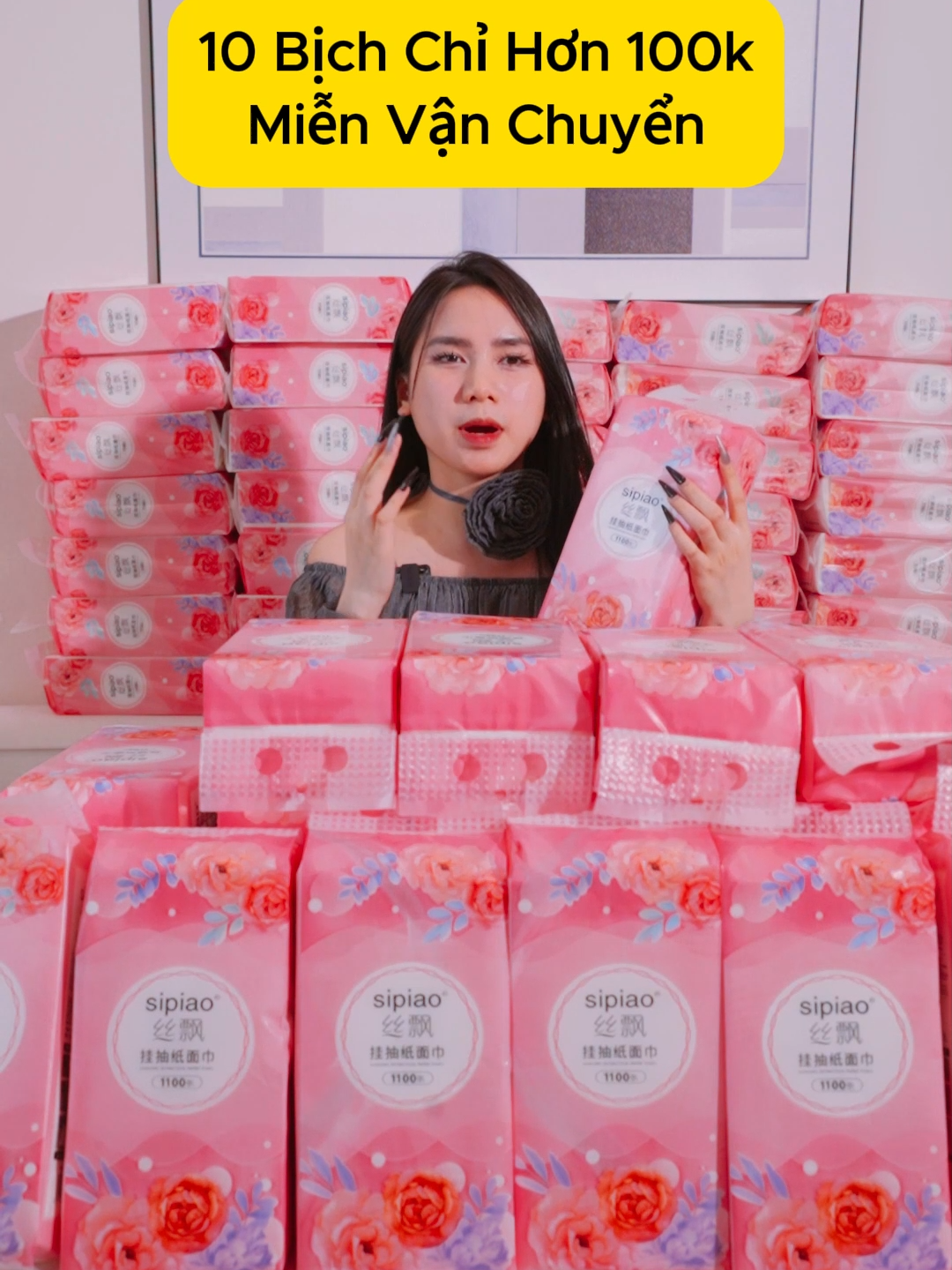 Giấy ăn sipiao đang được giảm giá hời quá các anh chị ơi ... #giayannoidiatrung #giaysipiao #xuhuong #giayruttreotuong