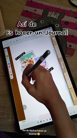 Respuesta a @marceahumadaa Hagamos un Anime Journal digital de portadas en 1 minuto 😅 si quieres aprender dale like y dejame saber en los comentarios 😉!!!! #animejournal #animes #animefyp #journal #journaldigital #digital #serusjournal #tablet 