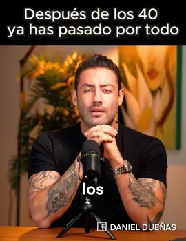 Después de los 40. Insoirado en un texto de @Achuntandole con Gary Medrano #Frases #motivación #personal #honestidad #hombresdevalor #mujeresdevalor #amor