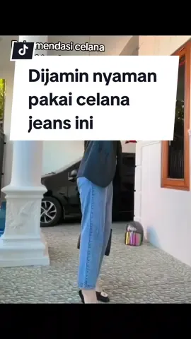 celana jeans boyfriend wanita kekinian #celanajeans #racuntiktok #rekomendasioutfit #celanaboyfriend 