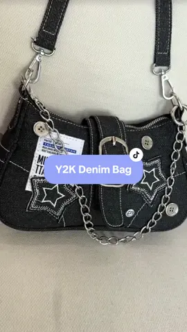 Aesthetic y2k denim hand bag ✨🫶🏻 #y2k #aesthetic #handbag #slingbag #fashion