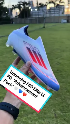 Unboxing F50 Elite LL FG  ‘Advancement Pack’ 🤍 💙 ❤️ #adidasfootball  #Adidasthailand #F50 #F50Elite #Adidas #Advancementpack #laceless #เปิดกล่อง #รองเท้าฟุตบอล #รีวิวรองเท้าสตั๊ด #รีวิวรองเท้า #เปิดกล่องรองเท้า 