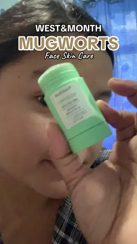Skin Care using mugworts from West&Month 🥰 #buytake1claymask #mugwortmask #claymaskstick #westandmonth 