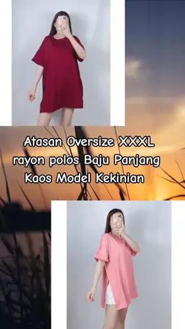 Atasan Oversize XXXL rayon polos Baju Panjang,Cek keranjang kuning#promoguncang77 #Atasanwanita #Atasanoversize #kaospanjangwanita #Fashionwanita 