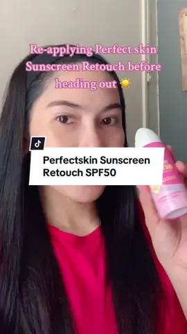 Perfect para sa mga laging nagmamadali, spray2 ka lang and then you’re good to go! With UVA & UVB protection na din, must have 💖 @Perfectskin Main #perfectskin #sunscreenviral #sunscreenmist #retouch #perfectskinmain #perfectskincare #sunprotection 
