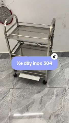 Kệ 3 tầng đa năng - Kên spa - Xe đẩy inox 3 tầng - Xe đẩy inox 304#ledinhhien6 #spa #ke3tangdanang #xedaydanang 