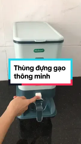 Thùng đựng gạo HokoRi #thungdunggao #thungdunggaothongminh #thungdunggao10kg #thungdunggaohokori #giadungtienich #dogiadung #mena_review #fyp 