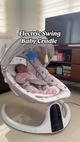 This is your sign to buy this baby cradle. This can be your helper when you need to do some work at home. #baby #cradle #swing #electric 