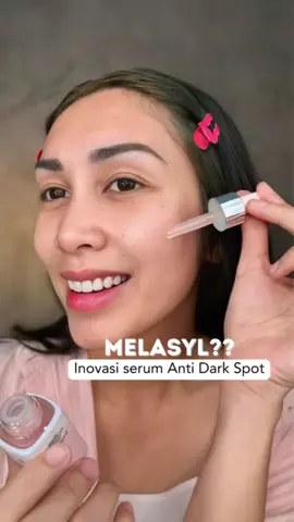 Setelah 18 tahun penelitian, akhirnya ada jawaban untuk memudarkan noda hitam d wajah aku dari @L'Oreal Paris Indonesia #lorealparisid #gameovernodahitam #melasyl #glycolicacid #brighteningserum 