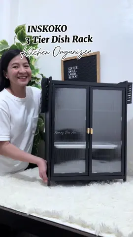 Di na magsa-sana all dahil finally nacheck out ko na ang 3 Layer Dish Rack Kitchen Organizer frim Inskoko. Di na magwworry na mappasukan ng insekto ang lagayan ng plato kc very secure tlga siya and sturdy ang quality nia. Kung gusto mo nito, click mo lang ang yellow basket. #inskoko #3LayerDishRack #KitchenOrganizer #minimalistdishrack 