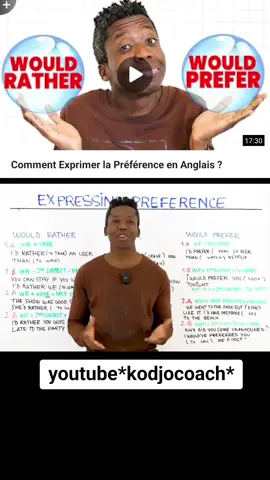 comment demander une préférence en anglais.#english #practiceenglish #learnwithtiktok #learn #conversation 