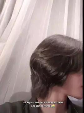 san slapped his butt PLSSS😭 #seonghwa #san #wooyoung #에이티즈 #ateez #foryou 