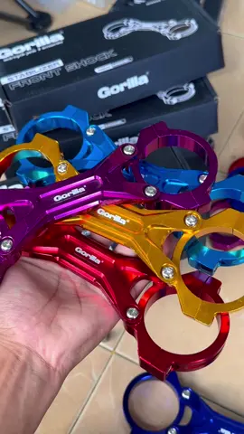 BORGOL GORILLA ANODIZE READY STOCK 🤟🏻🤟🏻 LANGSUNG CHECKOUT DI KERANJANG KUNING ☝🏼☝🏼#fyp #fypシ #victorygarage #borgolgorilla #gorilla 