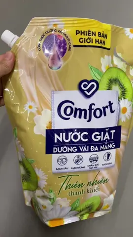 Nước Giặt Comfort Thiên nhiên thanh khiết mới 3kg , b đã thử chưa  #comfort #comfortthiennhienthanhkhiet #nuocgiatcomfort 