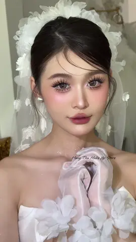 Chiếc dâu xinh xinh ngày cuối tuần ❤️❤️❤️ #hangthu #hangthumakeupacademy #xuhuong #viral #viralvideo #codau #makeupcodaudep #makeup #concept 