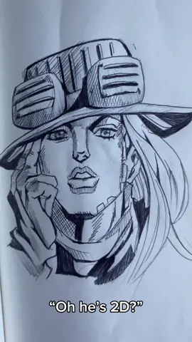 #gyrozeppeli#johnnyjoestar#jjba#jojosbizarreadventure#anime#art#drawing#sketch#fyp