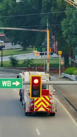 Posted @withregram • @drone_golf 🚒Truck Ten back in service!🔥07/12/24 Atlanta, Georgia  #mavic3pro #tiller #tillertruck 