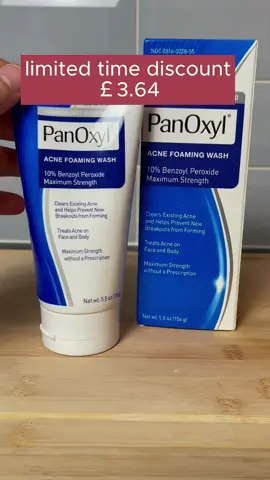 #panoxyl #acnewash #tiktokmademebuyit 