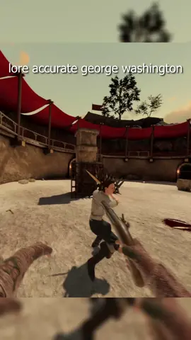 Lore accurate george washington (older video being crossposted) #bladeandsorcery #vr #gaming #fypage 